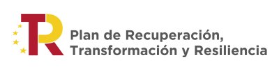 Logotipo plan de recuperación, transformación y resilencia